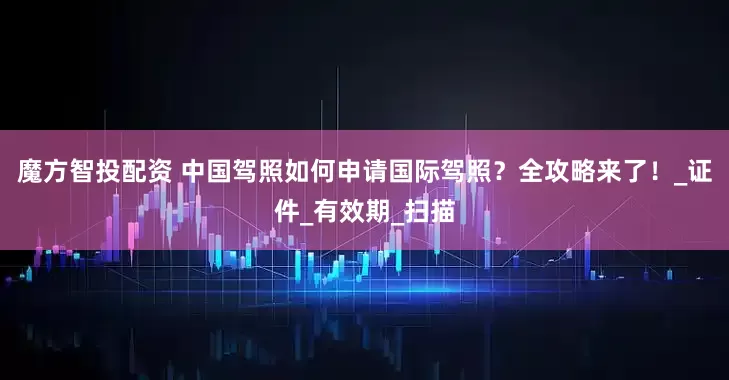 魔方智投配资 中国驾照如何申请国际驾照？全攻略来了！_证件_有效期_扫描